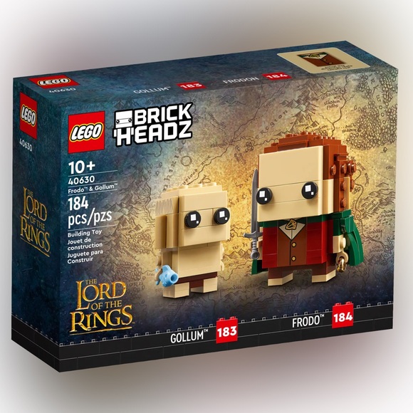 Lego Other - LEGO Brick Headz Frodo & Gollum Set - SOLD OUT